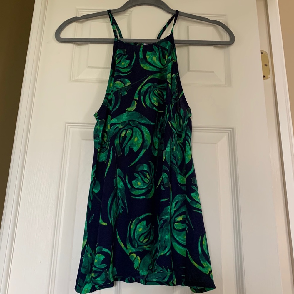 Blue and green tank top - Nordstrom